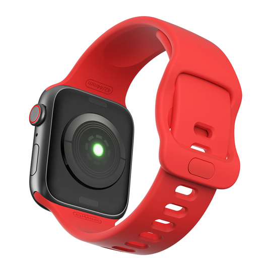 Neon Silicone Strap for Apple Watch  1 to 8, SE & Ultra series