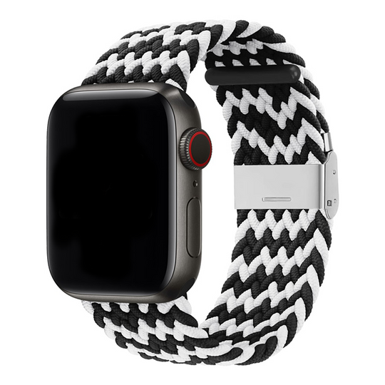 Z-Zag Braided Buckle for Apple Watch  1 to 8, SE & Ultra series